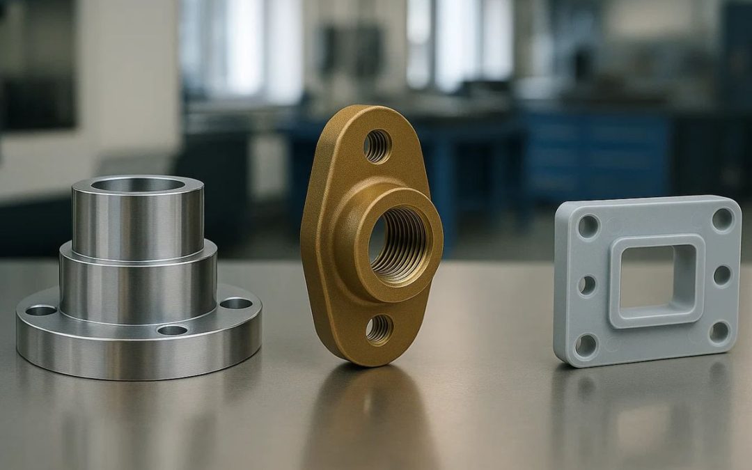 ¿Acero, bronce o plástico? Descubre cuál es el material ideal para tus piezas fabricadas y por qué elegir mal puede salir caro