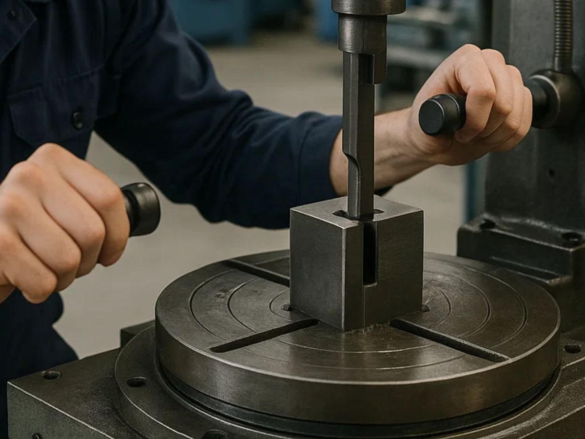 escoplo ensamblaje de componentes industriales