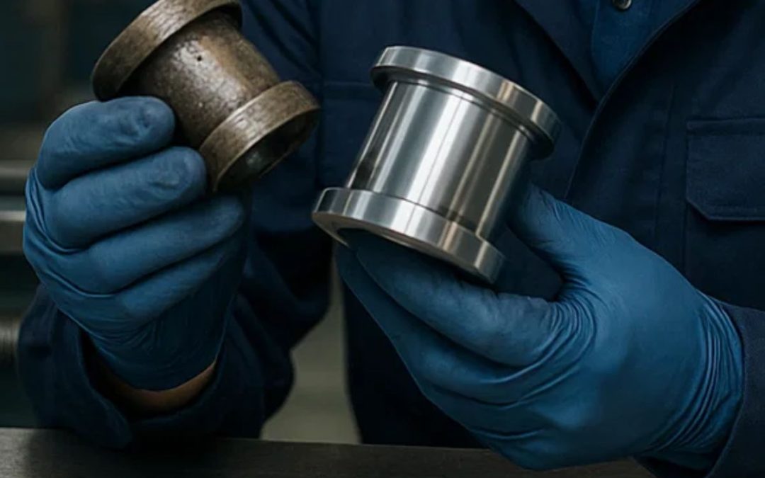 ¿Recuperar o fabricar piezas desgastadas? Descubre qué opción te conviene más